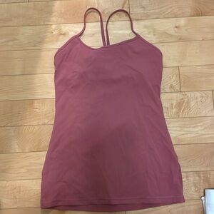 Lululemon tank rose pink size 6